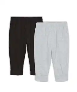 Walmart Garanimals Baby Boy Basic Jersey Joggers Multipack, 2-Pack, Sizes 0-24 Months offer