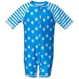 Walmart Disney Mickey Mouse Blue Bathing Suit Newborn Baby Boys One-Piece Swimsuit 0-3 Months offer