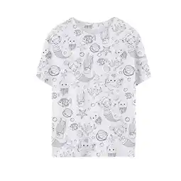 Walmart ZPWKLM Tees For Girl Boy DIY Hand Painted Personality Short Sleeve Clothing For Newborns size 3-4T offer