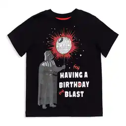 Walmart Star Wars Darth Vader Birthday Little Boys T-Shirt Toddler to Big Kid offer