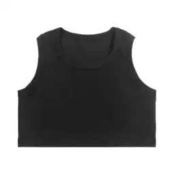 Walmart ZPWKLM Racerback Crop Tank Tees For Kid Sleeveless Sports Clothing For Toddlers size 3-4T offer