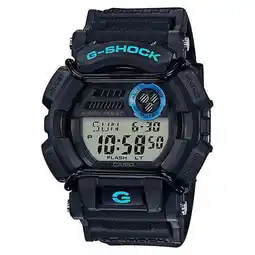 Walmart Casio G-Shock by Casio Men's 20mm Digital Resin Band Wristwatch, Black & Blue, (GD400-1B2) offer