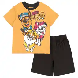 Walmart Paw Patrol Chase Marshall Rubble T-Shirt and Twill Shorts Outfit Set Toddler to Little Kid offer