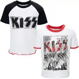 Walmart KISS 2 Pack T-Shirts Toddler to Big Kid offer