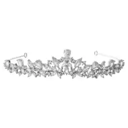 Walmart Believe by Brilliance Fine Silver Plated Cubic Zirconia Tiara offer