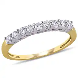 Walmart Everly Women's Diamond 10k Yellow Gold Ring offer