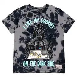 Walmart STAR WARS Darth Vader Father's Day Matching Family T-Shirt Tie Dye Toddler to Big Kid offer