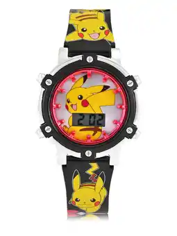 Walmart Pokemon Unisex Childrens LCD Wristwatch with Flashing Light Dial and Printed Strap (POK4417WM) offer