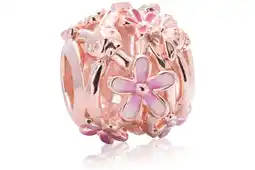 Walmart PANDORA Openwork Pink Daisy Flower Charm offer