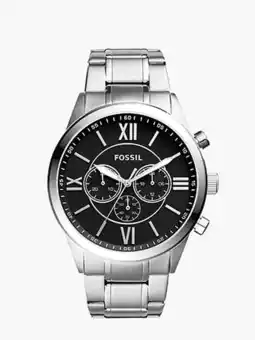Walmart Fossil BQ1125IE Flynn Chronograph Watch offer