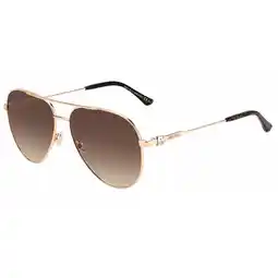 Walmart Jimmy Choo Rose Gold Women Sunglasses offer