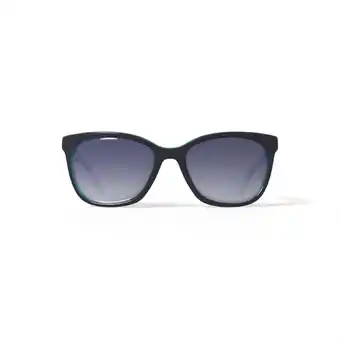 Walmart Calvin Klein Women's Rx'able Fashion Sunglasses, CK19503SG, Black/Teal, 55-17-135, with Case offer