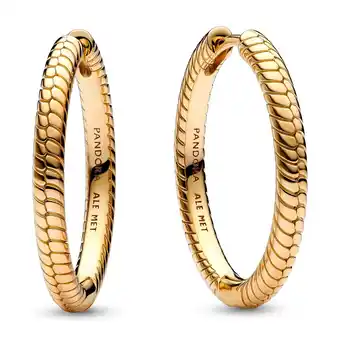 Walmart Pandora Moments Charm Hoop Earrings offer