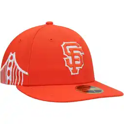 Walmart Men's New Era Orange San Francisco Giants City Connect Low Profile 59FIFTY Fitted Hat offer