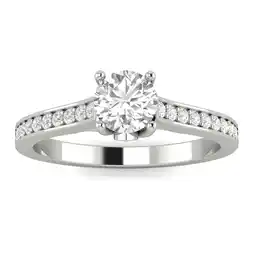 Walmart 1/2ctw Diamond Engagement Ring in 10k White Gold offer