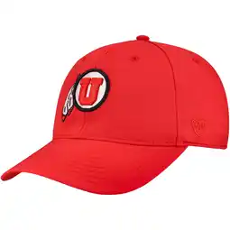 Walmart Men's-Top of the World Red Utah Utes Victory Trainer Adjustable Hat offer