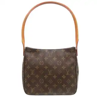 Walmart Pre-Owned Louis Vuitton Looping MM Monogram M51146 Brown Shoulder Bag LV 1173LOUIS... (Fair) offer