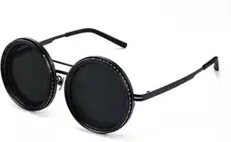 Walmart New Release Gafas Redondas Polarizadas Tinte Ajustable Con Lentes Ajustables ND9 Hombres Clearance offer
