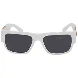 Walmart Versace Grey Rectangular Men's Sunglasses VE4406 314/87 56 offer
