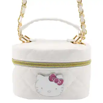 Walmart Sanrio Girl's Hello Kitty Crossbody Bag - White offer