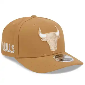 Walmart Men's New Era Tan Chicago Bulls 2024/25 City Edition 9SEVENTY Stretch-Snap Hat offer