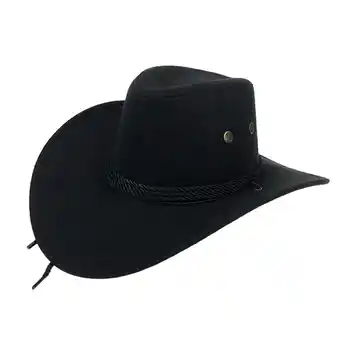 Walmart Charmgo Woman estern Cap Wide Brim Sunhat Winter Sun Hats Black offer