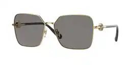 Walmart Versace Women's Gold-Tone Geometric Square Sunglasses - Italy offer