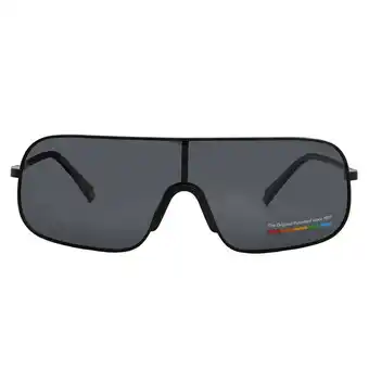 Walmart Polaroid Polarized Grey Shield Unisex Sunglasses PLD 6222/S 0003/M9 99 offer