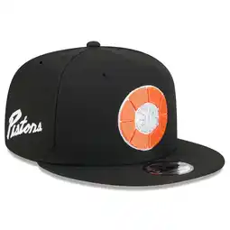 Walmart Men's New Era Black Detroit Pistons 2024/25 City Edition Alternate 9FIFTY Snapback Hat offer