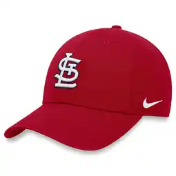 Walmart Men's-Nike Red St. Louis Cardinals Club Adjustable Hat offer