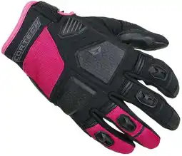 Walmart Cortech Aero-Flo Womens Textile Motorcycle Gloves Rubine MD offer