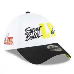 Walmart Men's New Era White/Black Philadelphia Eagles Super Bowl LIX 39THIRTY Flex Hat offer