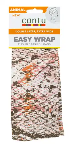 Walmart Cantu Easy Wrap Fashion Head Band, Animal Print offer