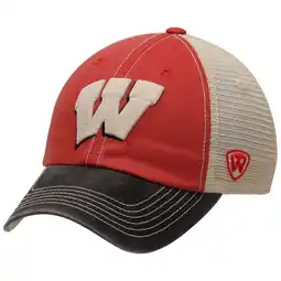 Walmart Wisconsin Badgers Top of the World Offroad Trucker Adjustable Hat - Cardinal offer