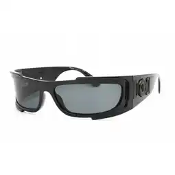Walmart Versace Dark Grey Wrap Men's Sunglasses VE4446 GB1/87 67 offer