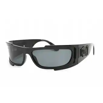 Walmart Versace Dark Grey Wrap Men's Sunglasses VE4446 GB1/87 67 offer