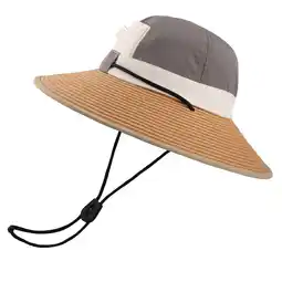 Walmart Cooplus Bucket Rain Hat Waterproof Unisex Hat, Khaki offer