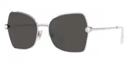 Walmart Dolce & Gabbana Women's Sunglasses 57mm Silver/Dark Grey offer
