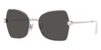 Walmart Dolce & Gabbana Women's Sunglasses 57mm Silver/Dark Grey offer