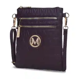 Walmart MKF Collection Scarlett Crossbody Bag, Vegan Leather Purses and Handbags for Women by Mia K offer