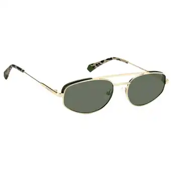 Walmart POLAROID CORE GOLD Sunglasses ROUND 55/18 offer