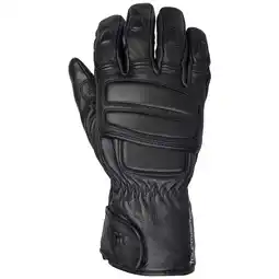 Walmart Tourmaster Midweight Womens Leather Motorcycle Gloves Black LG offer