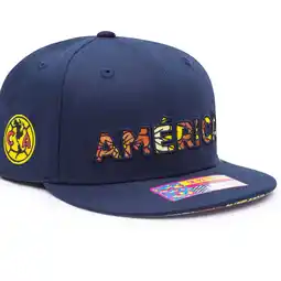 Walmart Men's Navy Club America Dia De Los Muertos Floral Snapback Hat offer