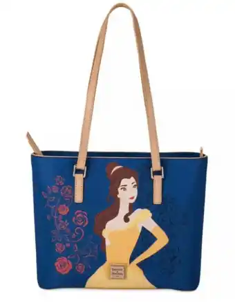 Walmart Disney Parks Dooney and Bourke Beauty & The Beast Belle Roses Tote New With Tag offer
