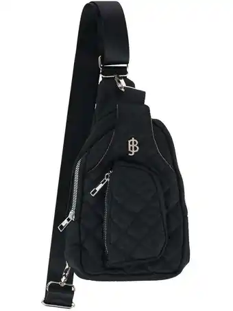 Walmart Julia Buxton Nylon Quilted Sling Bag (Women) offer