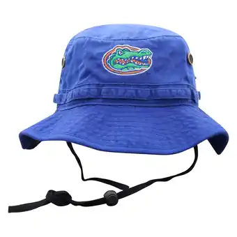 Walmart Men's Top of the World Royal Florida Gators Angler Washed Bucket Hat offer