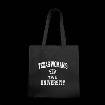 Walmart Texas Womans Pioneers Institutional Seal Tote Bags, Black - One Size offer