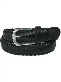 Walmart CTM Boys' Leather Braided Dress Belt (Pack of 2) offer
