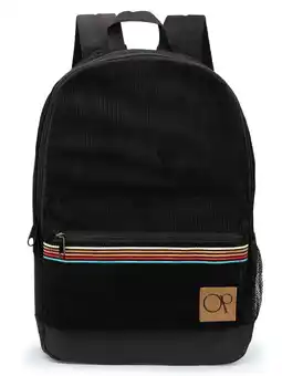 Walmart Ocean Pacific OG Corduroy Backpack for Travel, Waterproof College Fits 15.6” Laptop, Adults, Black offer