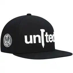 Walmart Men's Mitchell & Ness Black Atlanta United FC OriginalFani Snapback Hat offer